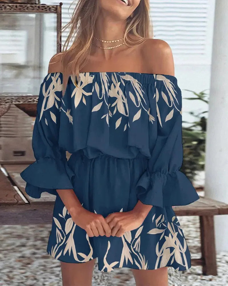 BohoBlush Backless Summer Dress