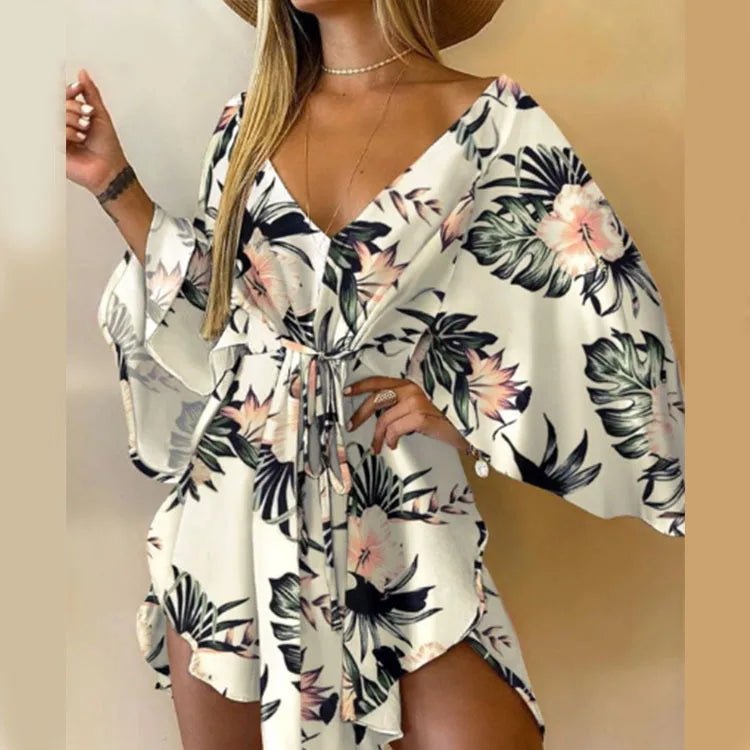 Loose Fit Vacation Sundress Women