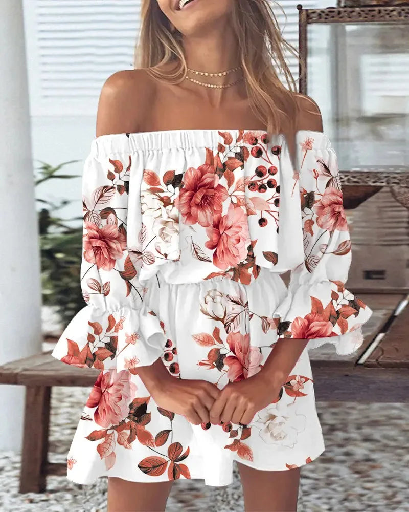BohoBlush Backless Summer Dress
