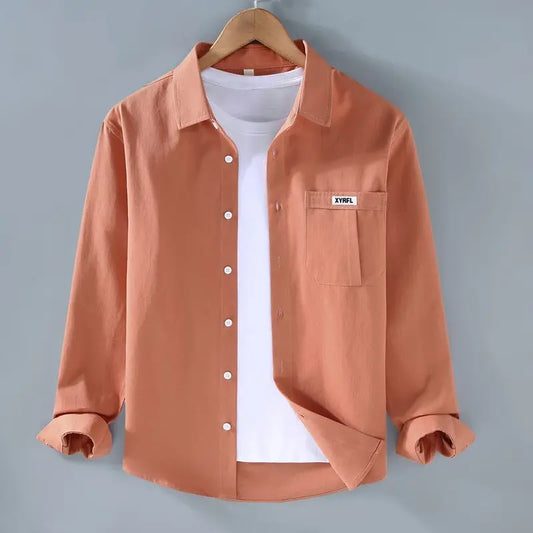 Men’s Slim Fit Square Neck Jacket – Harajuku Style