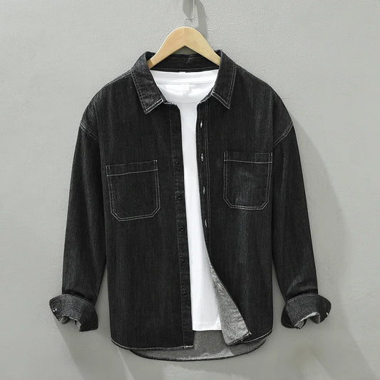Men’s Vintage Denim Shirt