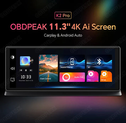 11.3” 4K Smart Dash Cam – A Smarter Way to Drive