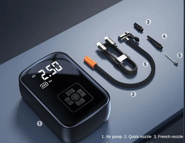 Portable 150 PSI Tire Inflator: Fast, Smart & Wireless