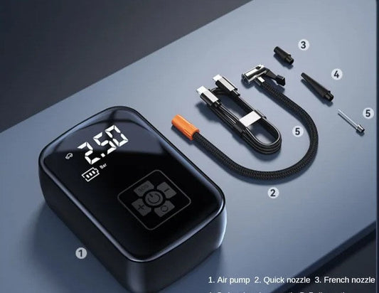 Portable 150 PSI Tire Inflator: Fast, Smart & Wireless