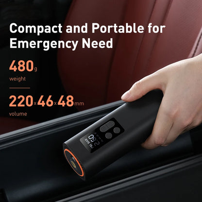 Smart Portable 150 PSI Digital Tire Inflator – 12V Car Air Compressor