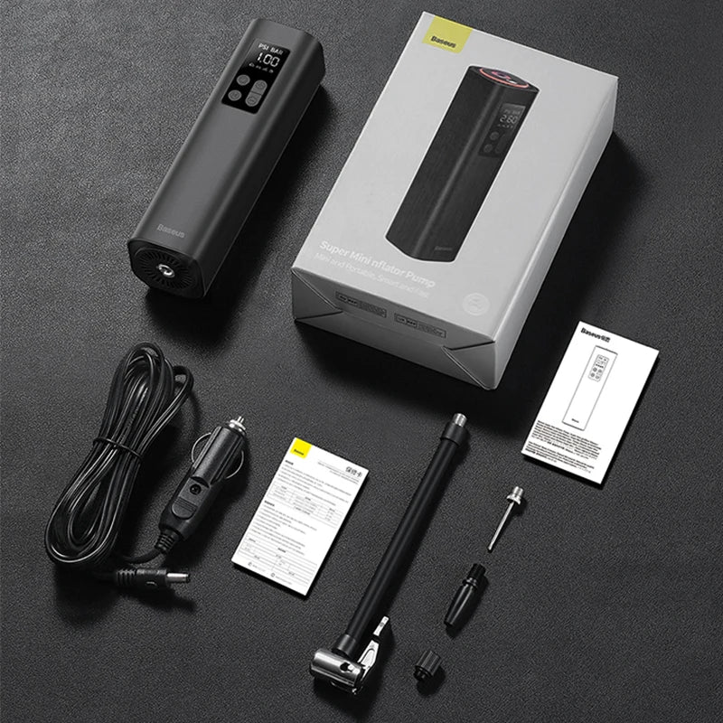 Smart Portable 150 PSI Digital Tire Inflator – 12V Car Air Compressor