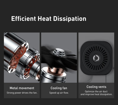 Smart Portable 150 PSI Digital Tire Inflator – 12V Car Air Compressor