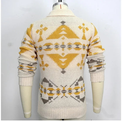 VelourHaven Autumn Button Sweater