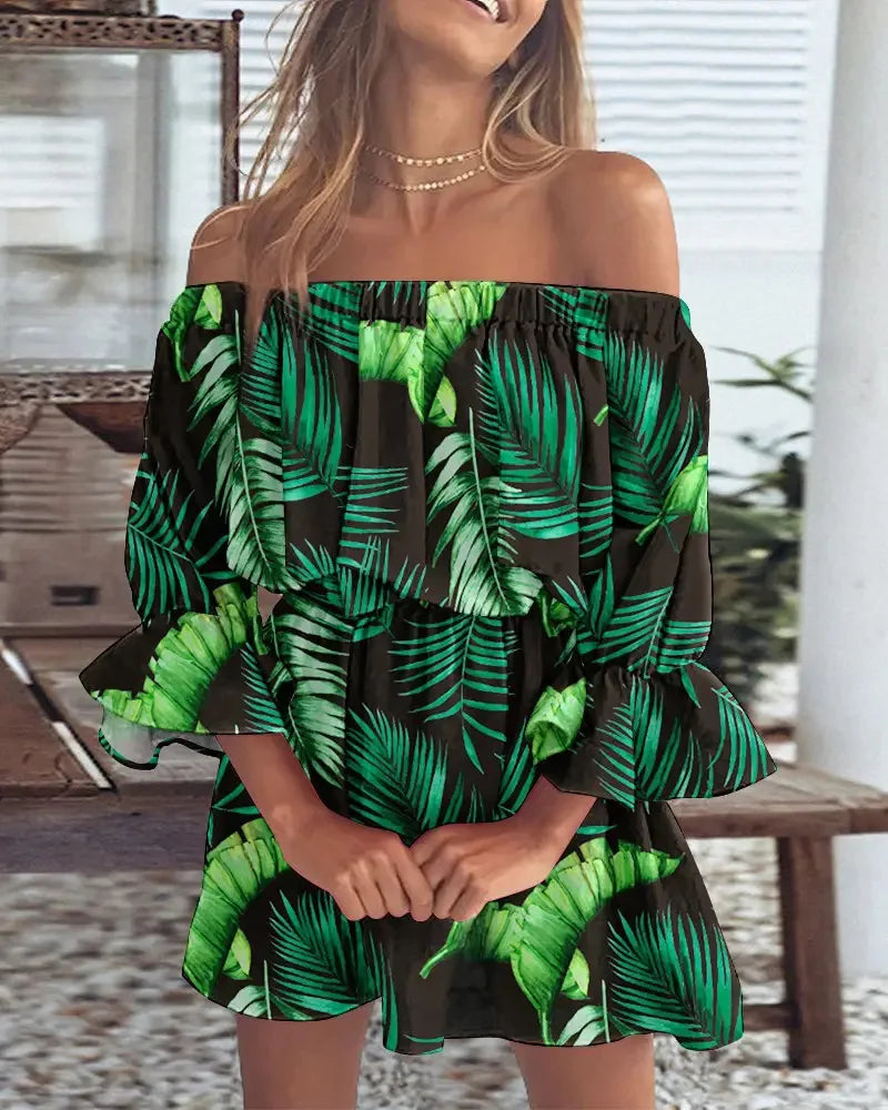 BohoBlush Backless Summer Dress