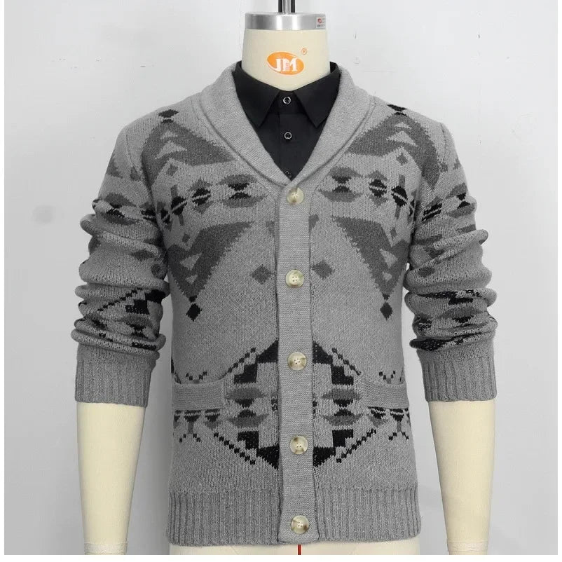 VelourHaven Autumn Button Sweater