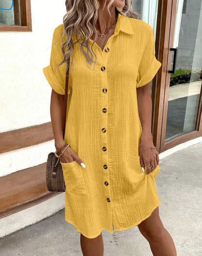 Boho V-Neck Holiday Dress