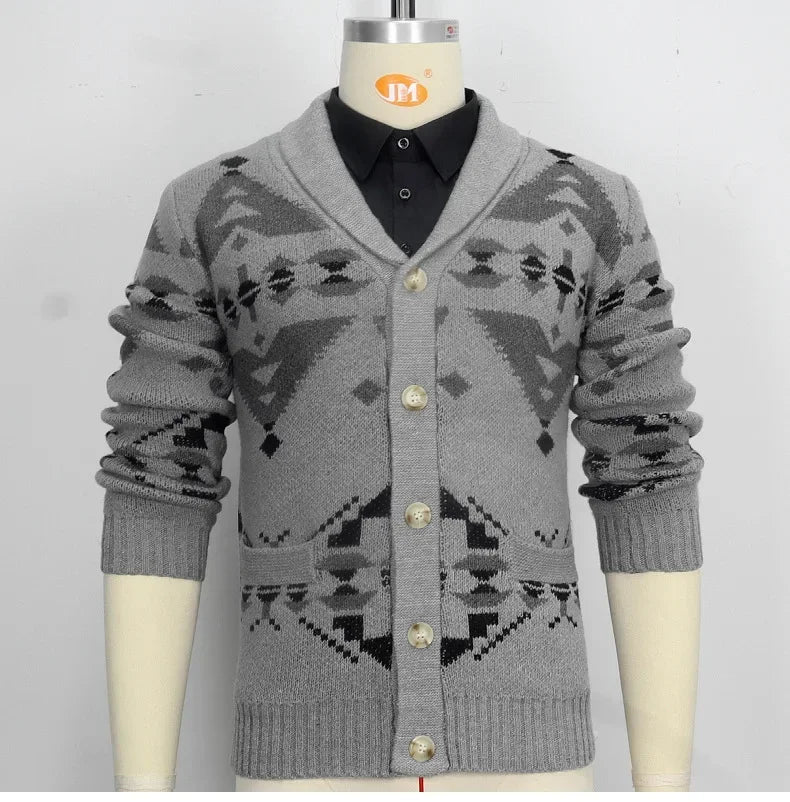 VelourHaven Autumn Button Sweater