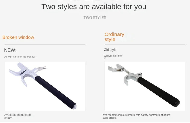 Adjustable Double Hook Steering Wheel Lock – Universal Anti-Theft Car Device