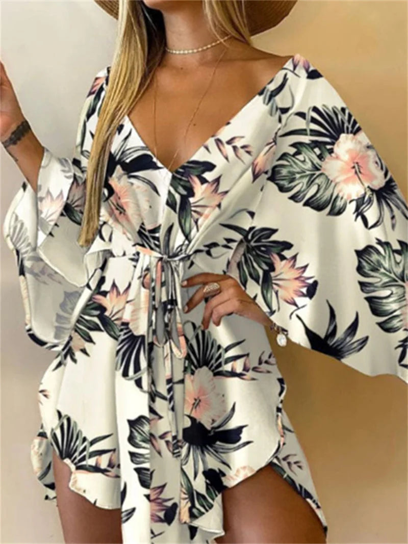 Loose Fit Vacation Sundress Women