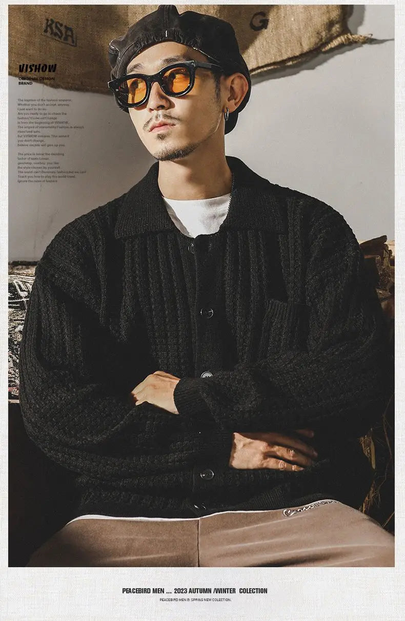 Nippon Thread Pocket Knit Coat