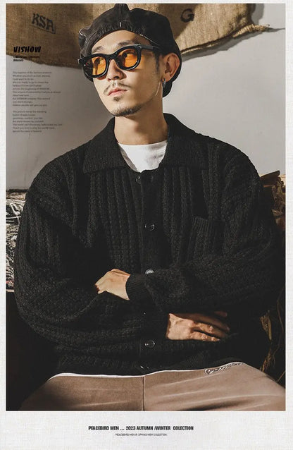 Nippon Thread Pocket Knit Coat