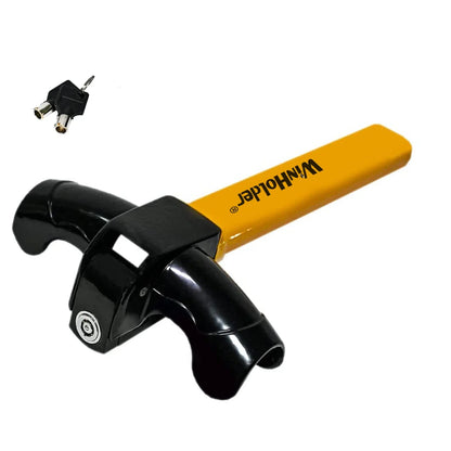 Anti-Theft Rotary Steering Wheel Lock Heavy Duty - Universal Fit Cars SUVs