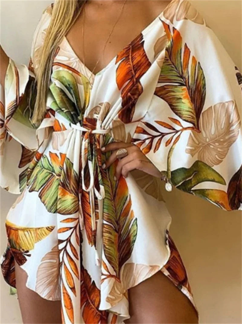 Loose Fit Vacation Sundress Women