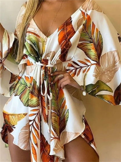 Loose Fit Vacation Sundress Women