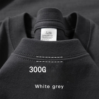 Beige Heavyweight Cotton Tee