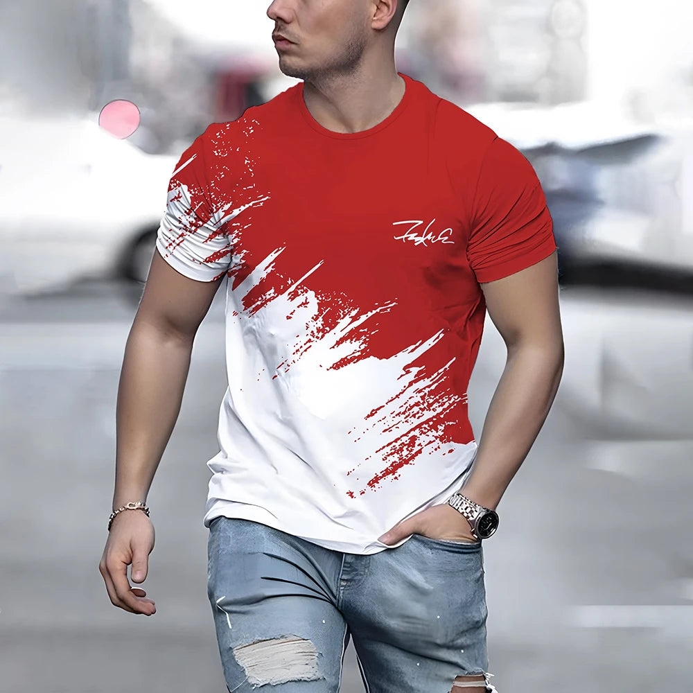 Summer Streetwear Graphic Tee