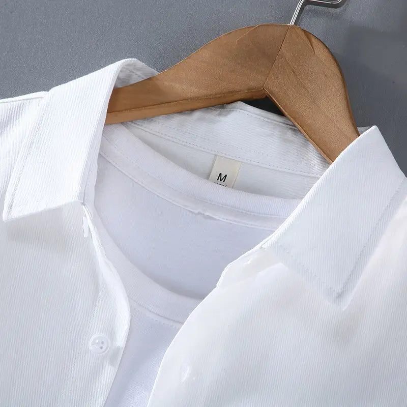 Men’s Slim Fit Square Neck Jacket – Harajuku Style