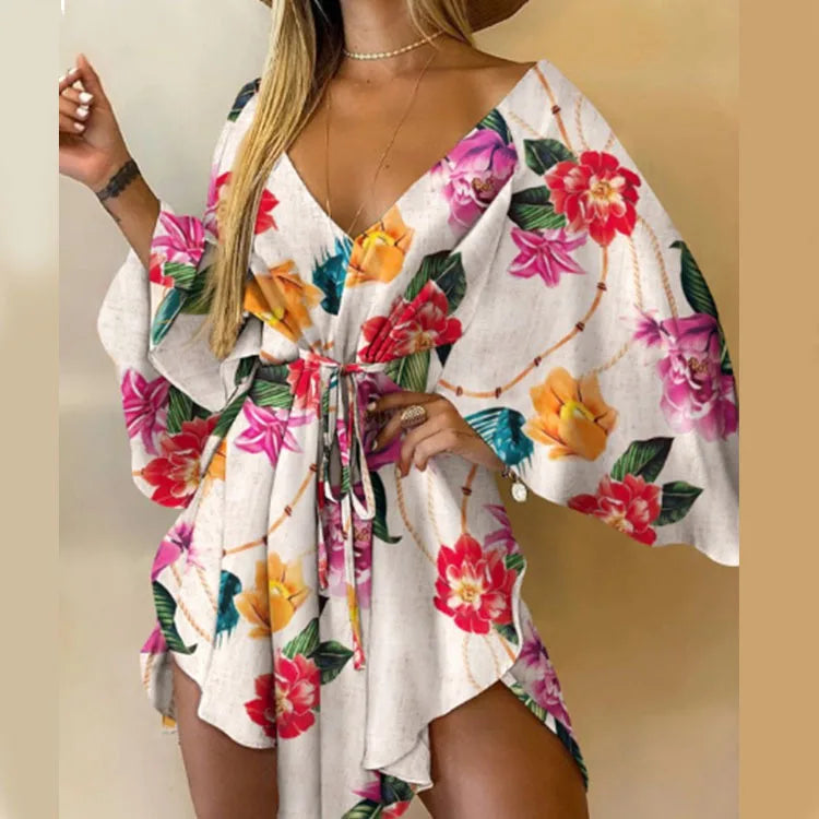 Loose Fit Vacation Sundress Women