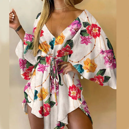 Loose Fit Vacation Sundress Women