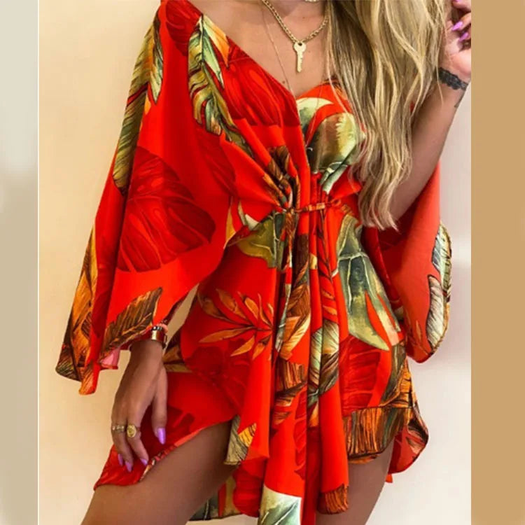 Loose Fit Vacation Sundress Women