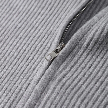 Vintage Zip Knit Cardigan