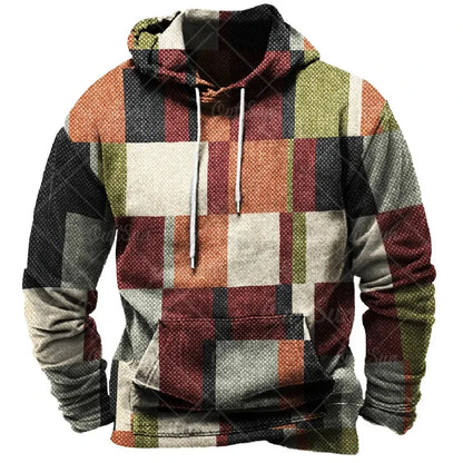 Classic Retro Plaid Pullover