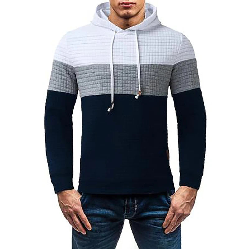 Urban Edge Color Block Hoodie