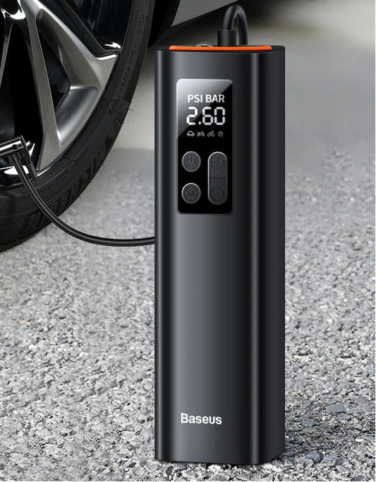 智能便携式150 PSI数字轮胎充气泵 – 12V汽车空气压缩机