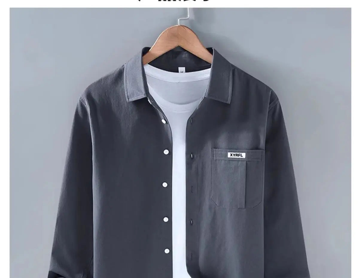 Men’s Slim Fit Square Neck Jacket – Harajuku Style