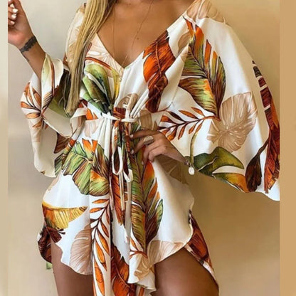 Loose Fit Vacation Sundress Women