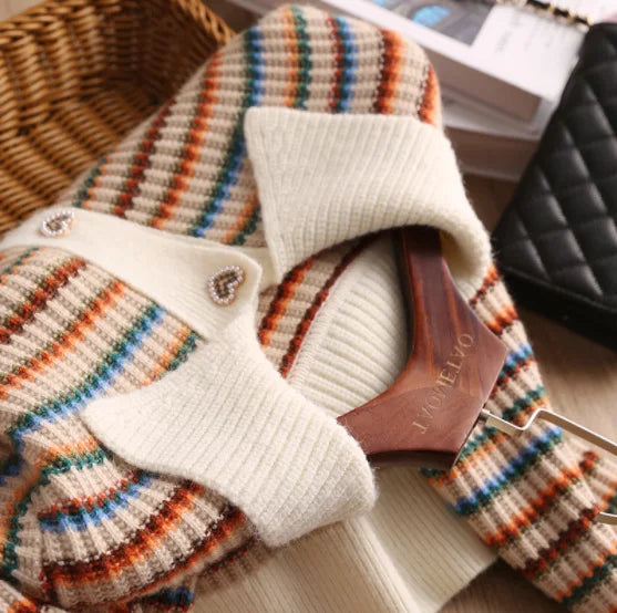 Street Chic Striped Knitwear