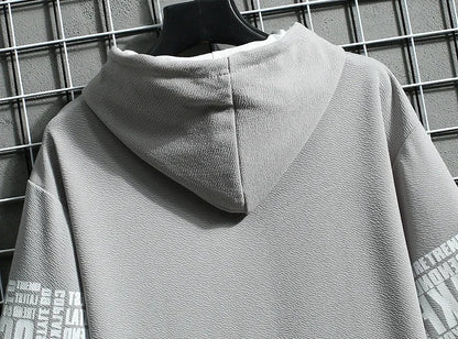 Street Style Short Sleeve Hoodie