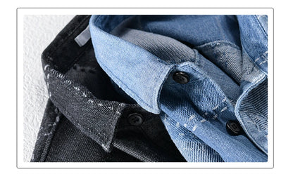 Men’s Transitional Shirt Jacket – Denim Style