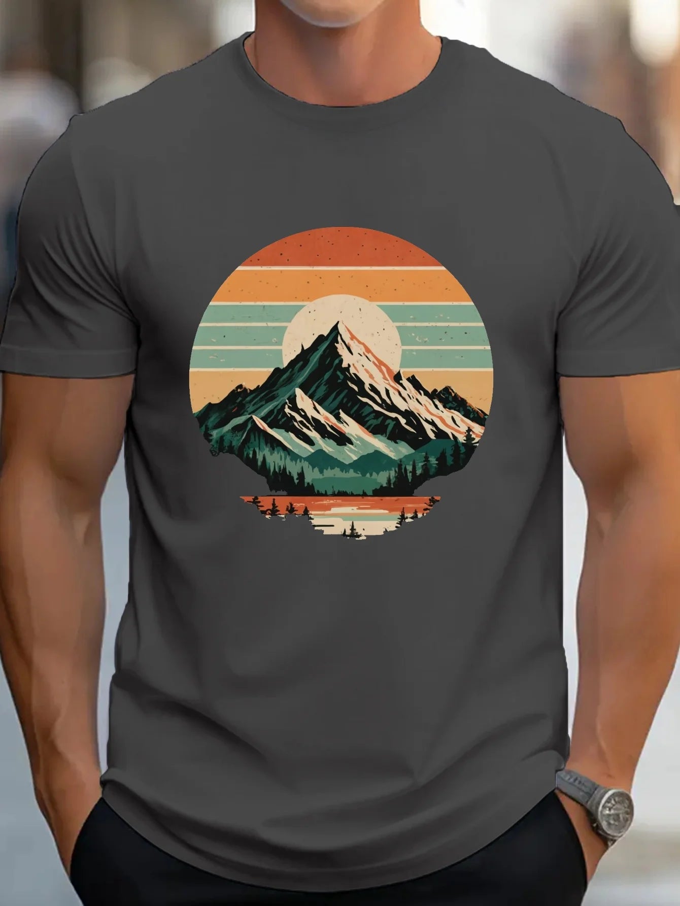 Men’s Vintage Mountain T-Shirt