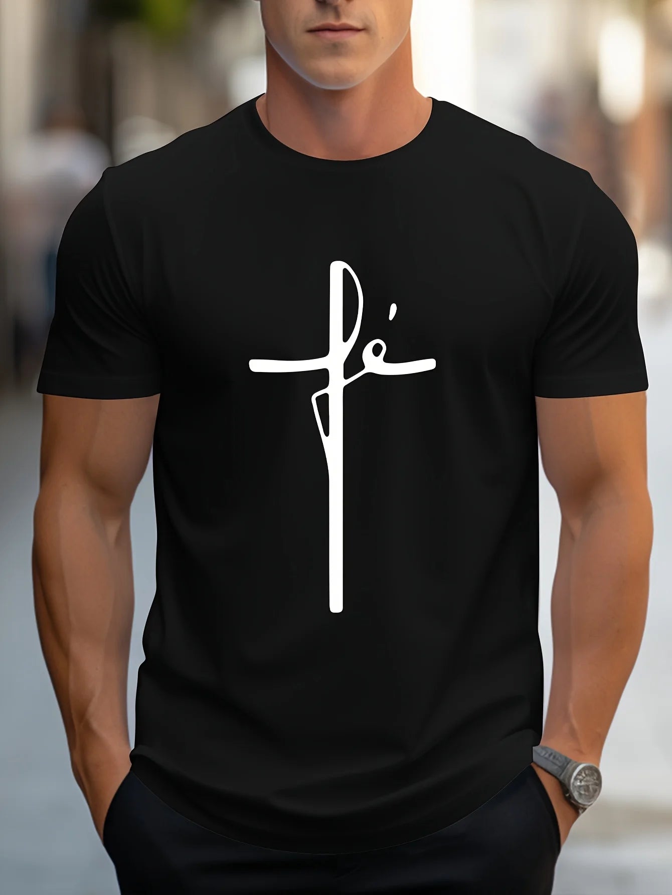 Urban Cross Cotton Tee