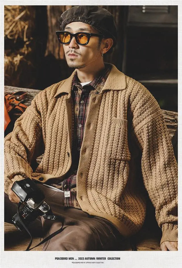 Nippon Thread Pocket Knit Coat