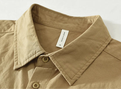 StyleBlock Shirt – Men’s Patchwork Edition