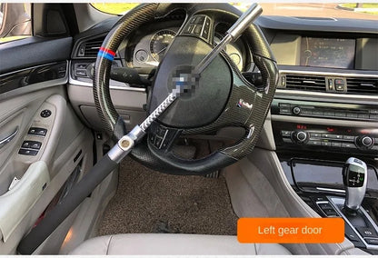 Adjustable Double Hook Steering Wheel Lock – Universal Anti-Theft Car Device