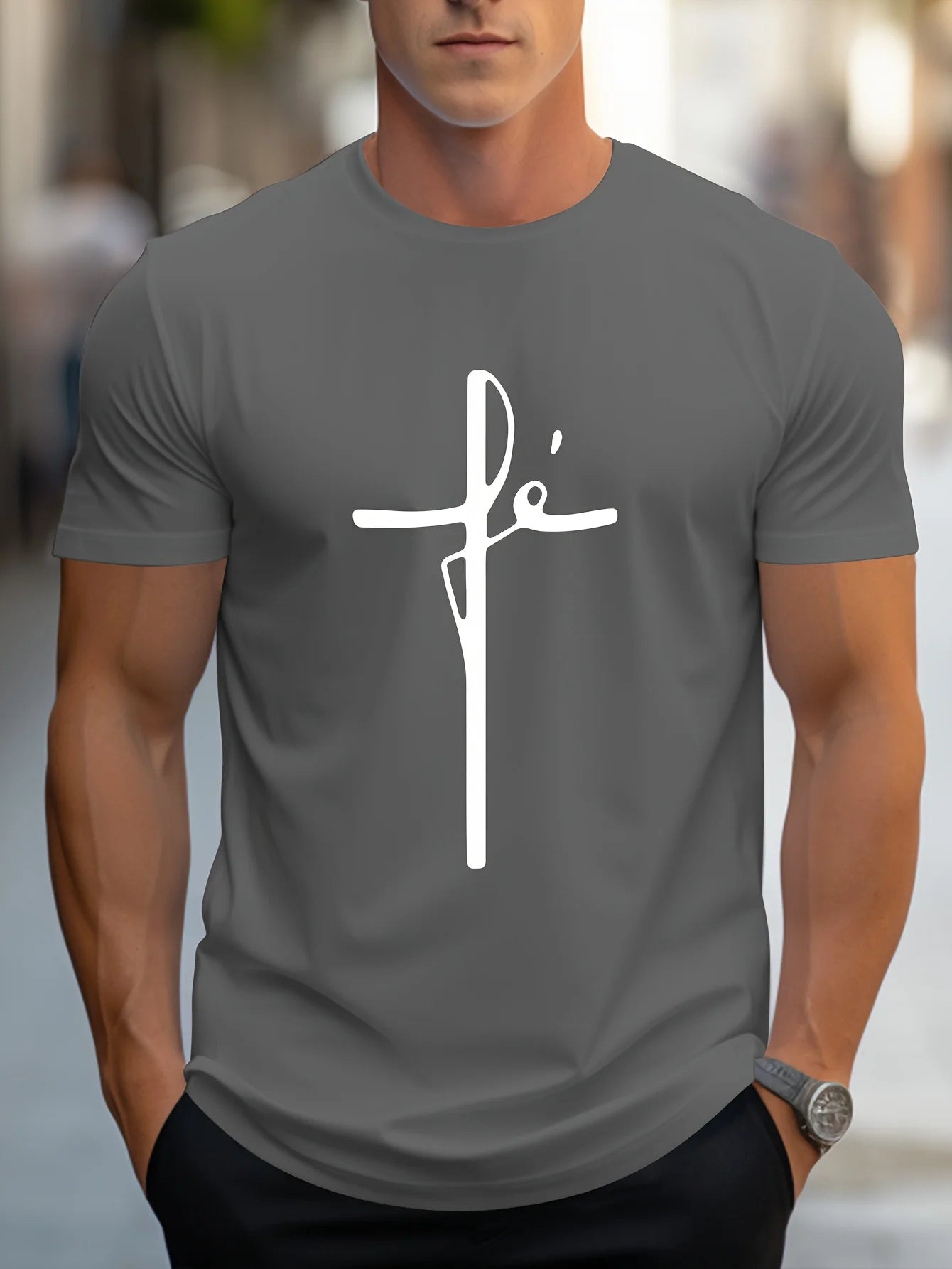 Urban Cross Cotton Tee