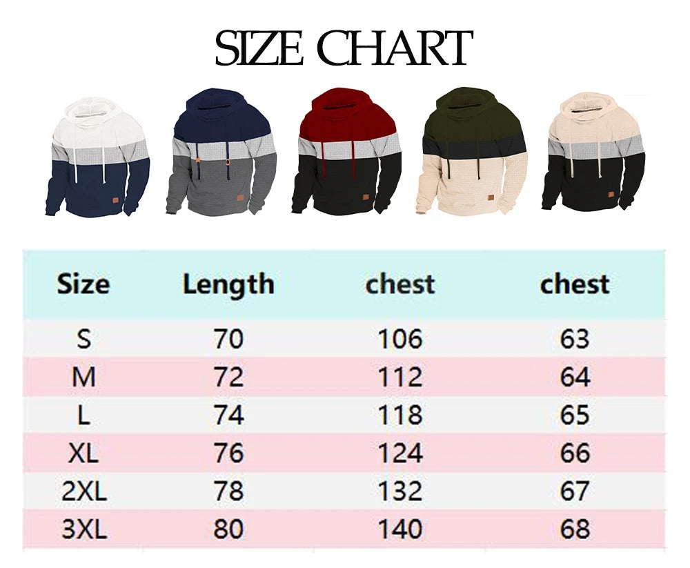 Urban Edge Color Block Hoodie