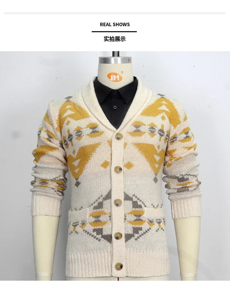 VelourHaven Autumn Button Sweater