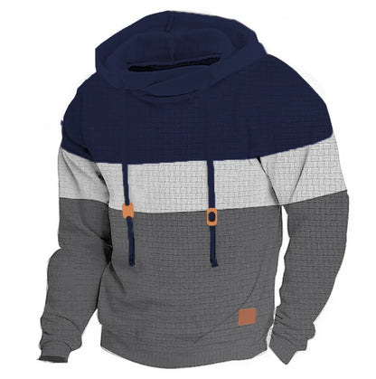 Urban Edge Color Block Hoodie