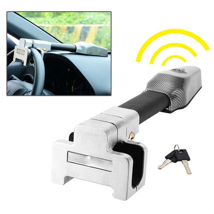 Bloqueo de Volante Retráctil con Alarma – Dispositivo de Seguridad Antirrobo Universal