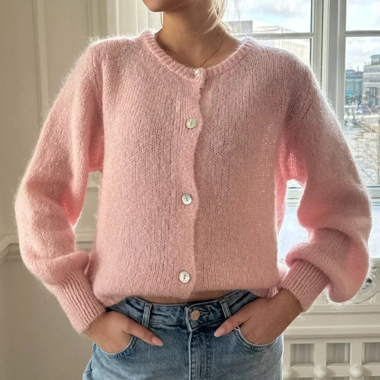Autumn Soft O-Neck Sweater