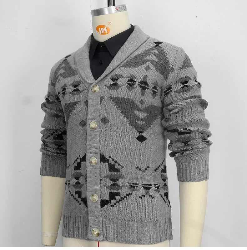 VelourHaven Autumn Button Sweater